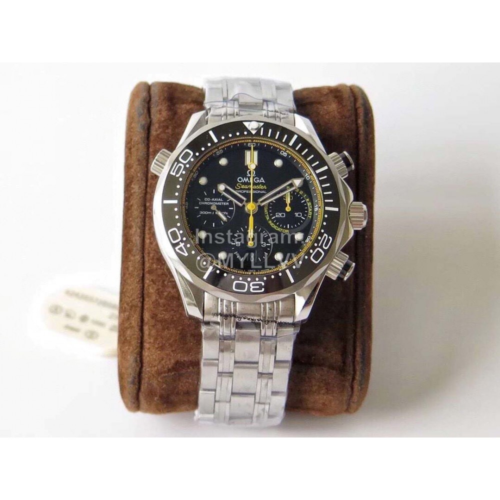 Omega 41.5mm Dial Luminous Mechanical Watch