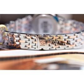 Omega Steel Strap 32.7mm Butterfly Dial Watch