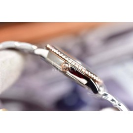 Omega Fashion 32.7mm Butterfly Dial Steel Strap Watch