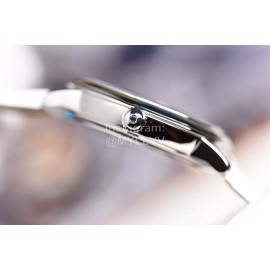 Omega New Butterfly 32.7mm Dial Satin Leather Strap Watch