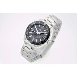 Omega 39.5mm Ceramic Dial Steel Strap Watch For Women