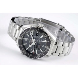 Omega 39.5mm Ceramic Dial Steel Strap Watch For Women