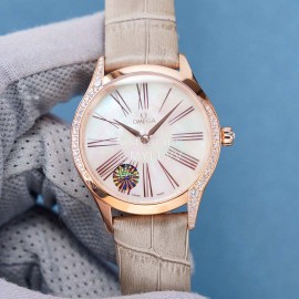 Omega 36mm Dial Diamond Watch For Women