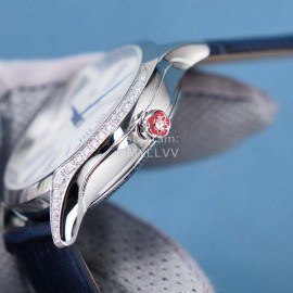 Omega New 36mm Dial Diamond Watch For Women