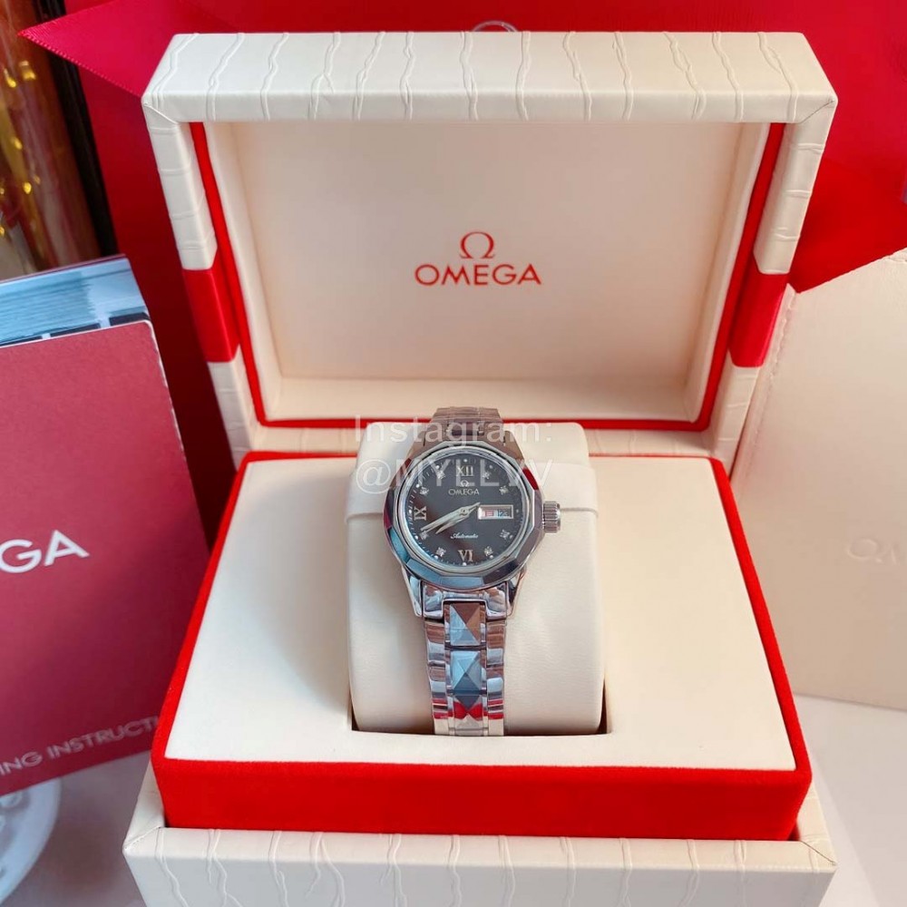 Omega New 316l Steel Case Sapphire Crystal Watch