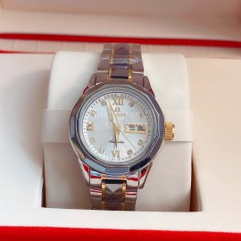 Omega 316l Steel Case Sapphire Crystal Watch For Women