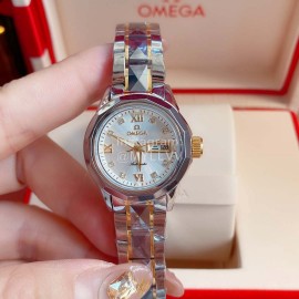 Omega 316l Steel Case Sapphire Crystal Watch For Women