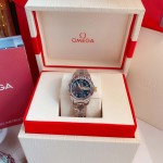 Omega Sapphire Crystal 316l Steel Case Watch