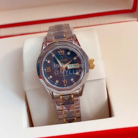 Omega Sapphire Crystal 316l Steel Case Watch