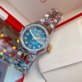 Omega Sapphire Crystal 316l Steel Case Watch