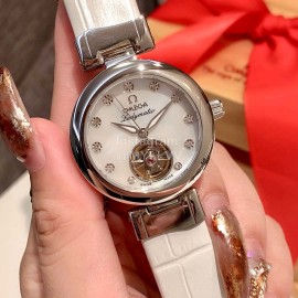 Omega Ladymatic 316l Steel Case Watch For Women