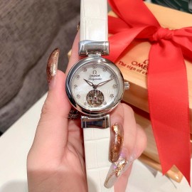 Omega Ladymatic 316l Steel Case Watch For Women