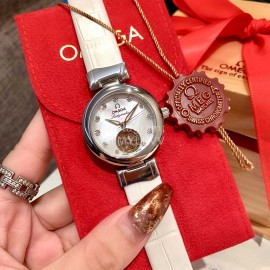 Omega Ladymatic 316l Steel Case Watch For Women