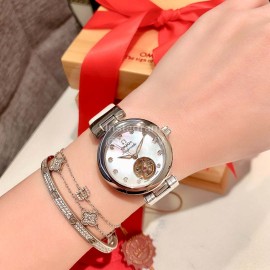 Omega Ladymatic 316l Steel Case Watch For Women