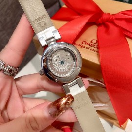 Omega Ladymatic 316l Steel Case Watch For Women