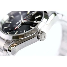 Omega 41.5mm Black Dial Steel Strap Watch