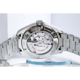 Omega 41.5mm Black Dial Steel Strap Watch