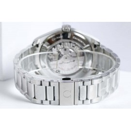 Omega 41.5mm Black Dial Steel Strap Watch