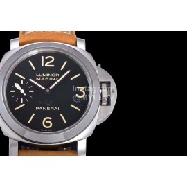 Panerai Hw Factory 316 Refined Steel 44mm Dial Watch Brown