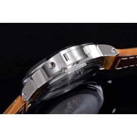 Panerai Hw Factory 316 Refined Steel 44mm Dial Watch Brown
