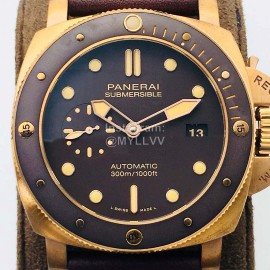 Panerai Vs Factory 47mm Dial Leather Strap Watch