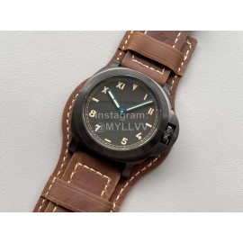 Panerai Coffee Leather Calfskin Strap Watch Pam779