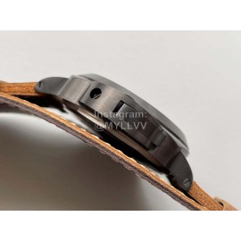 Panerai Coffee Leather Calfskin Strap Watch Pam779