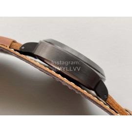 Panerai Coffee Leather Calfskin Strap Watch Pam779