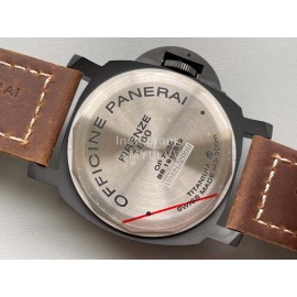 Panerai Coffee Leather Calfskin Strap Watch Pam779