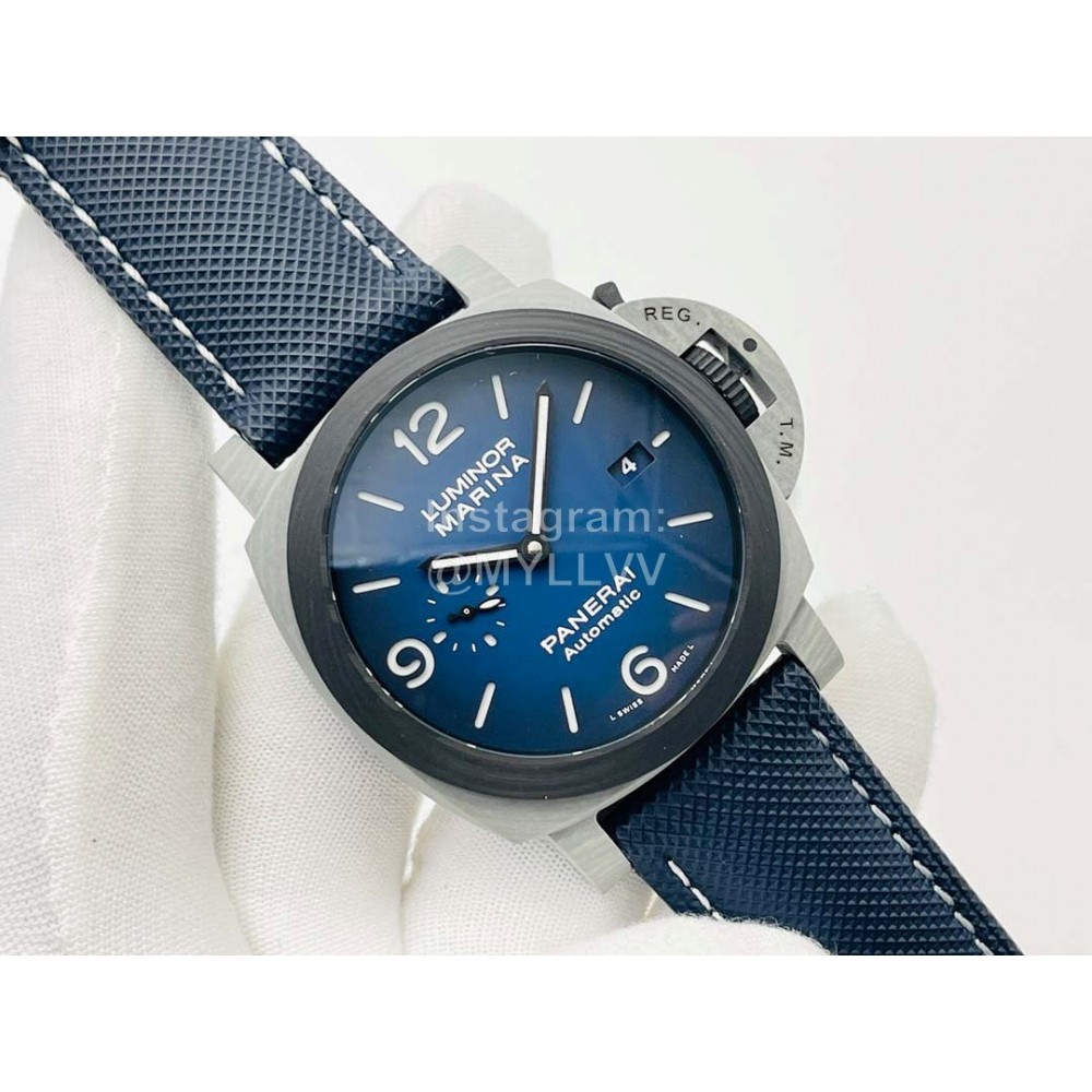 Panerai Vs Factory Fibratech Case 44mm Dial Watch Pam1663