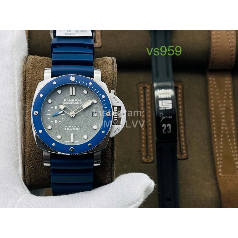 Panerai Vs Factory Navy Blue Ceramic Bezel Watch Pam959