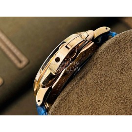 Panerai Vs Factory Blue Leather Strap Watch 