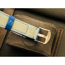 Panerai Vs Factory Blue Leather Strap Watch 