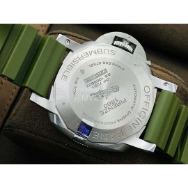 Panerai Vs Factory 42mm Dial Green Strap Watch Pam1055