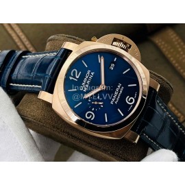 Panerai Vs Factory Navy Dial Leather Strap Watch Pam1112