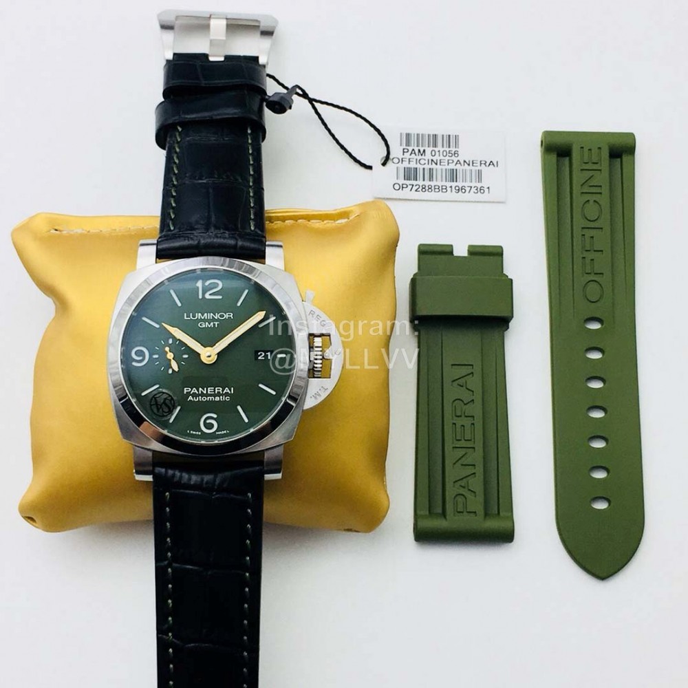 Panerai Vs Factory 44mm Military Green Watch Pam1056