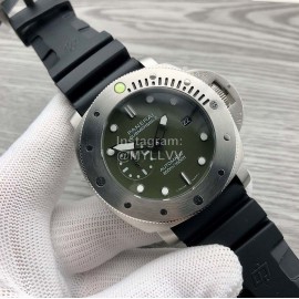 Panerai Submersible Verde Militare Mechanical Watch For Men Pam01055