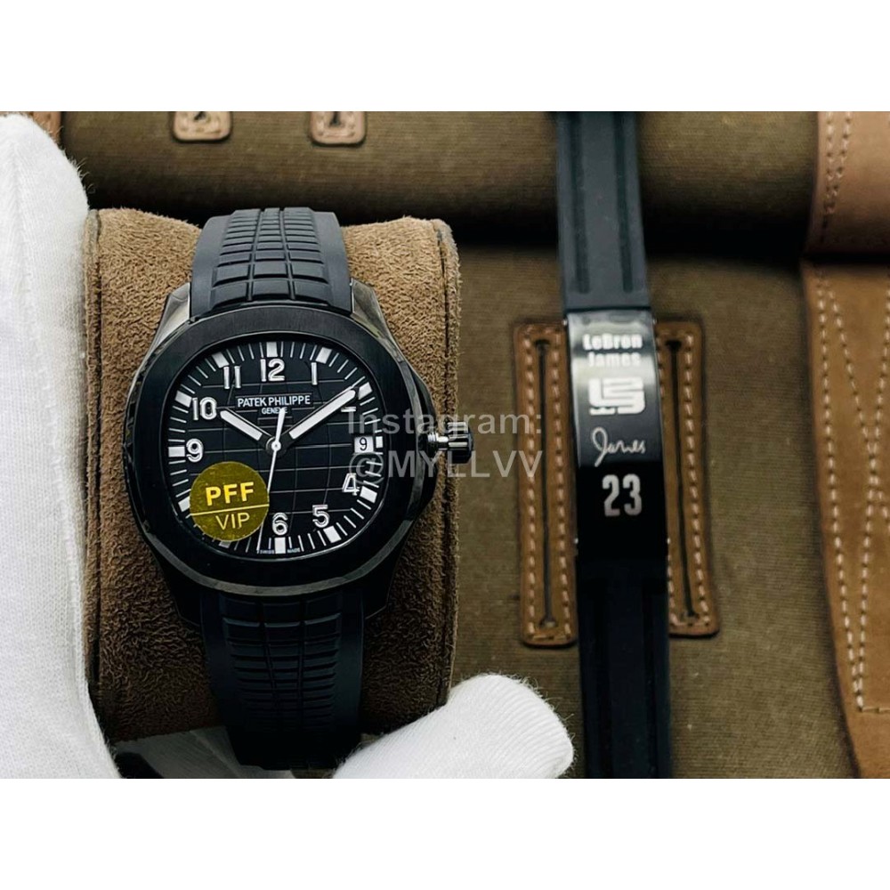 Patek Philippe Pff Factory New 40mm Dial Rubber Strap Watch