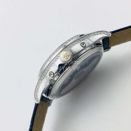 Patek Philippe 35mm Dial Leather Strap Multifunctional Watch