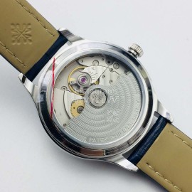 Patek Philippe 35mm Dial Leather Strap Multifunctional Watch