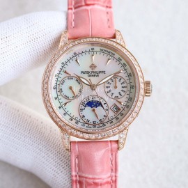 Patek Philippe 316l Steel Life Waterproof Watch Pink