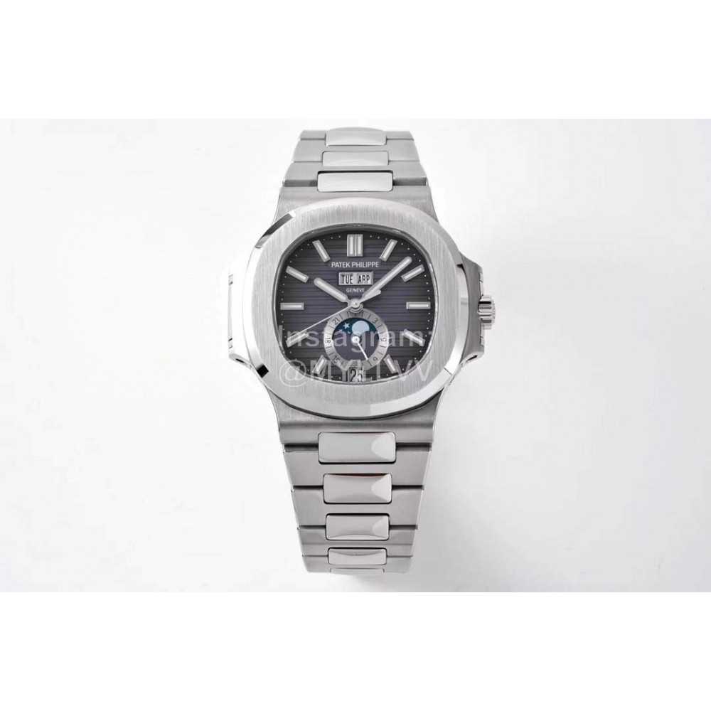 Patek Philippe Nautilus Series New Steel Strap Luminous Watch