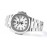 Patek Philippe Nautilus Series Steel Strap Luminous Watch White