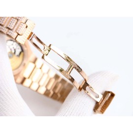 Patek Philippe Nautilus Diamond Dial Watch Rose Gold