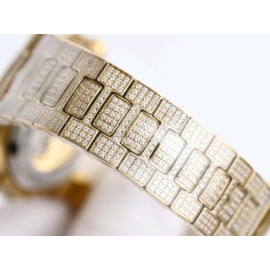 Patek Philippe Nautilus Diamond Dial Watch Gold