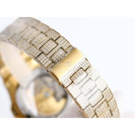 Patek Philippe Nautilus Diamond Dial Watch Gold