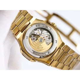 Patek Philippe Nautilus Diamond Dial Watch Gold