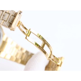 Patek Philippe Nautilus Diamond Dial Watch Gold