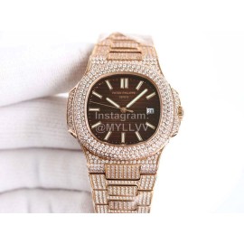 Patek Philippe Nautilus New Diamond Dial Watch