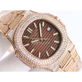 Patek Philippe Nautilus New Diamond Dial Watch